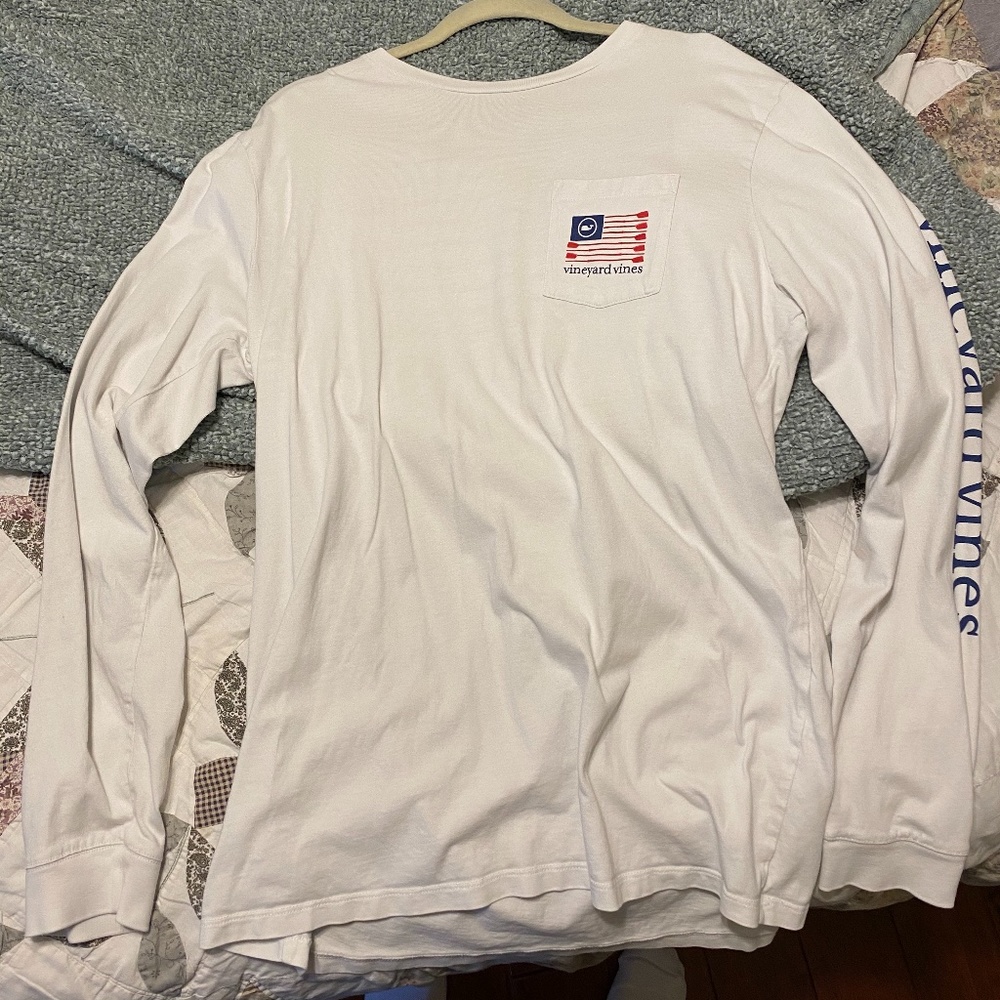 mens long sleeve vineyard vines shirt